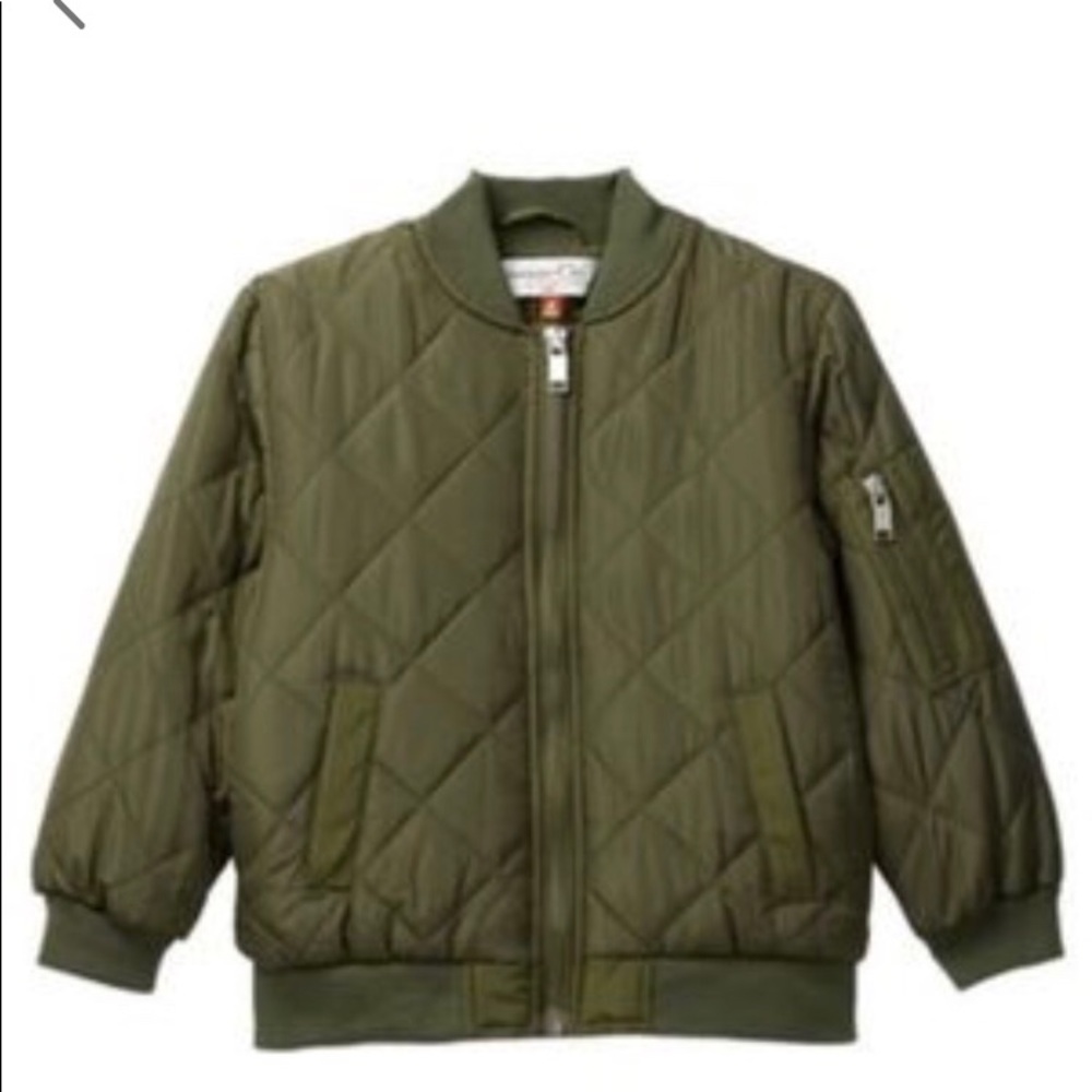 Boys Sovereign Code Quilted Flight Jacket 6-9 mths